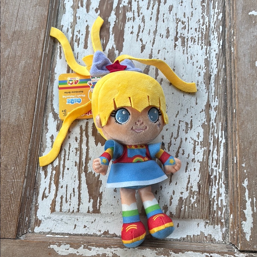 Rainbow Brite Plush Doll - 40years